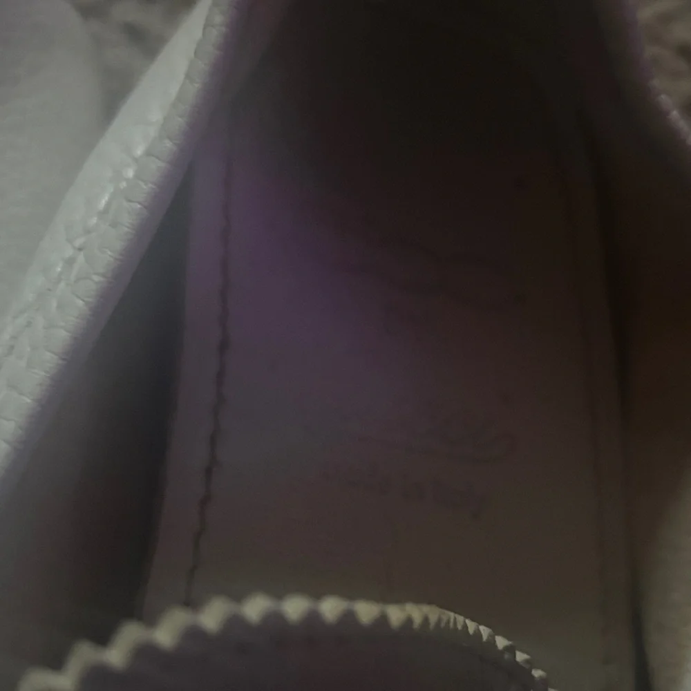 Gucci (Authentic) White Leather Loafers